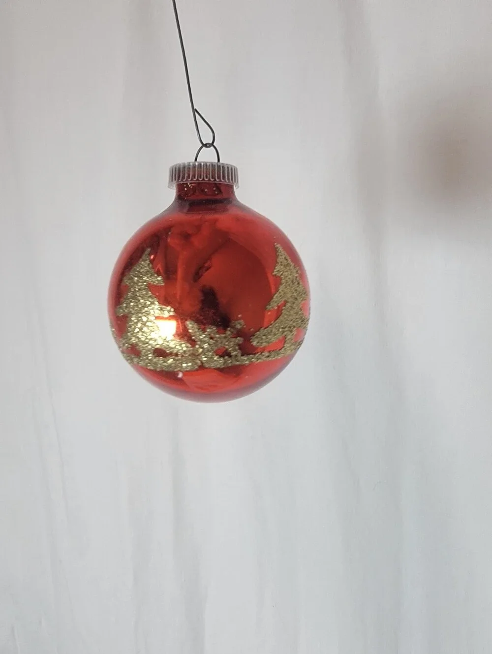 Vintage West Germany Christmas Ornaments Set Of Five